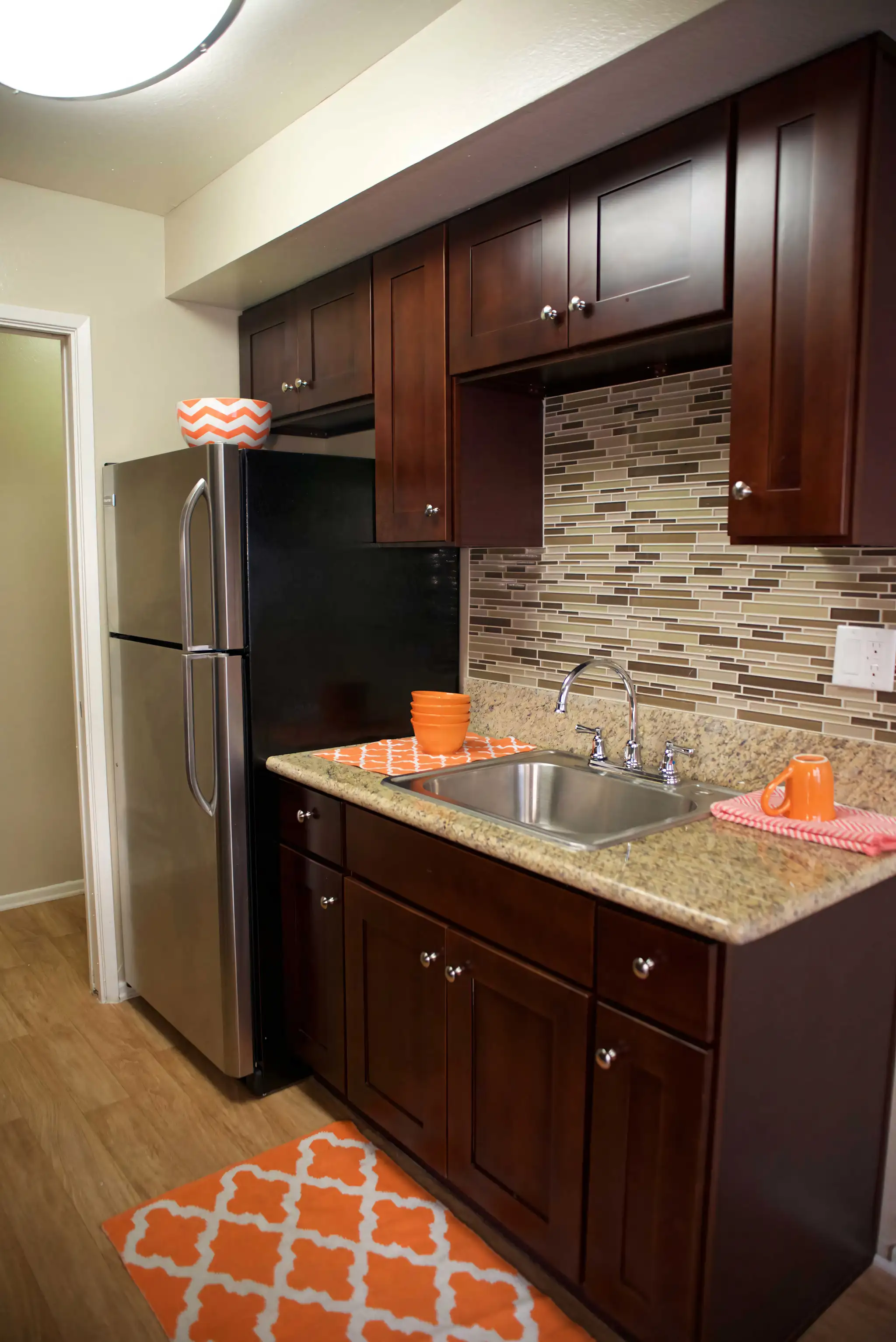 Lime on 4th updated kitchen with white appliances and ample storage